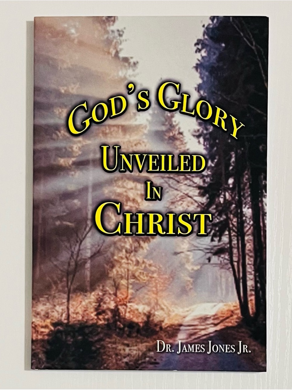 God’s Glory Unveiled In Christ By Dr. James Jones Jr, Paperback **BRAND NEW**